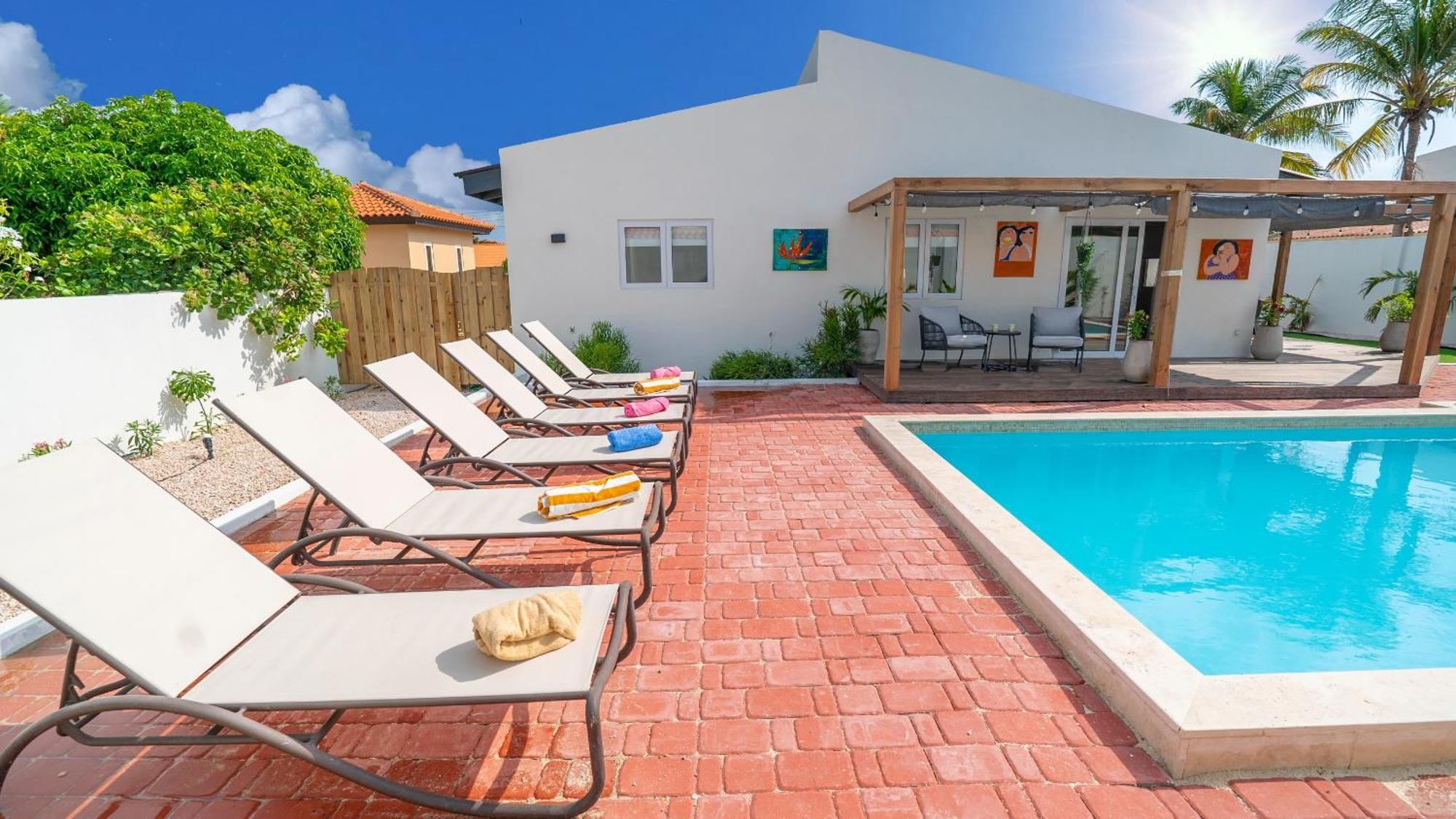 Sunny Eagle Beach Villa - 3 Min. From Beach Palm Beach Екстер'єр фото